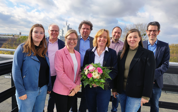 Feierliche Gratulation zur Institutsleitung durch Fachaufsicht in der Außenstelle Hannover